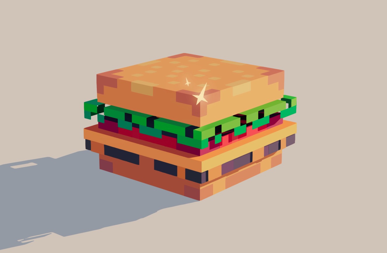 Heura invite les gamers à créer un burger végétal sur Minecraft (by Focalys)